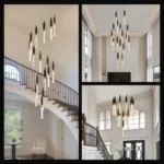 Large Foyer Chandelier Versatile Usage in Foyer and Hallway