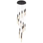 Large Foyer Chandelier Professional Product Shot on White