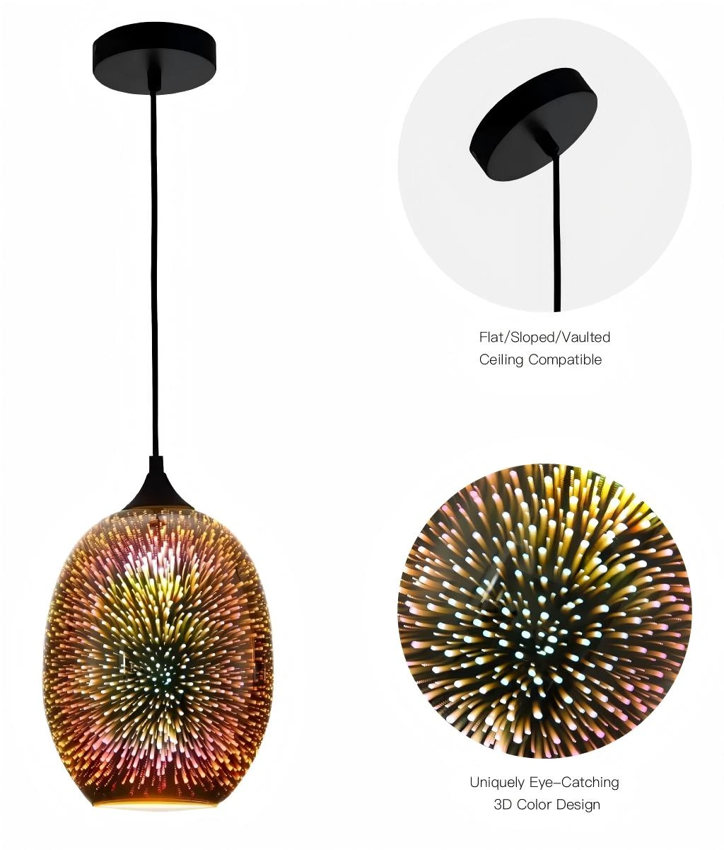 Unique Pendant Lights for Kitchen Island Flat Sloped Vaulted Ceiling Compatible