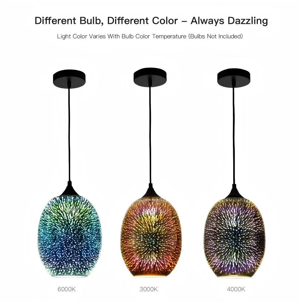 Unique Pendant Lights for Kitchen Island 3000K 4000K 6000K Color Temperature