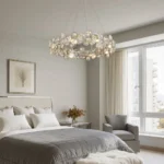 Elegant Vintage Crystal Chandelier for Master Bedroom Ambiance